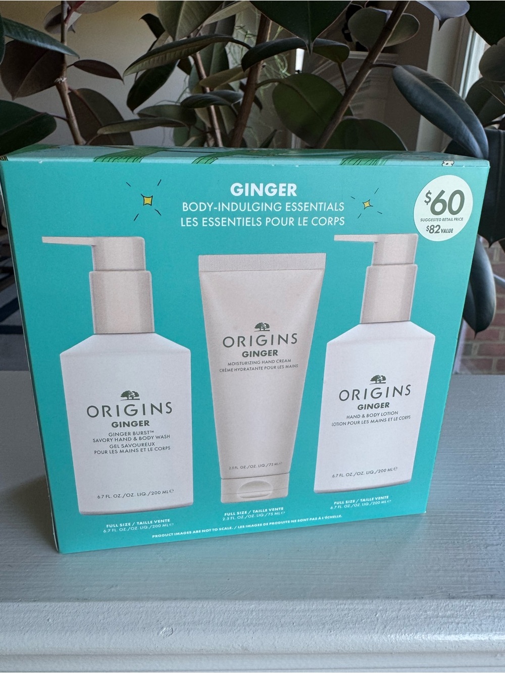 Origins Ginger Body Indulging Essentials Gift Set ($82 Value) NEW